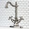 Kingston Brass KS1438AX 2-Handle Bthrm Faucet W/Brass Pop-Up & Cover Plate Nickel KS1438AX - alternate 2
